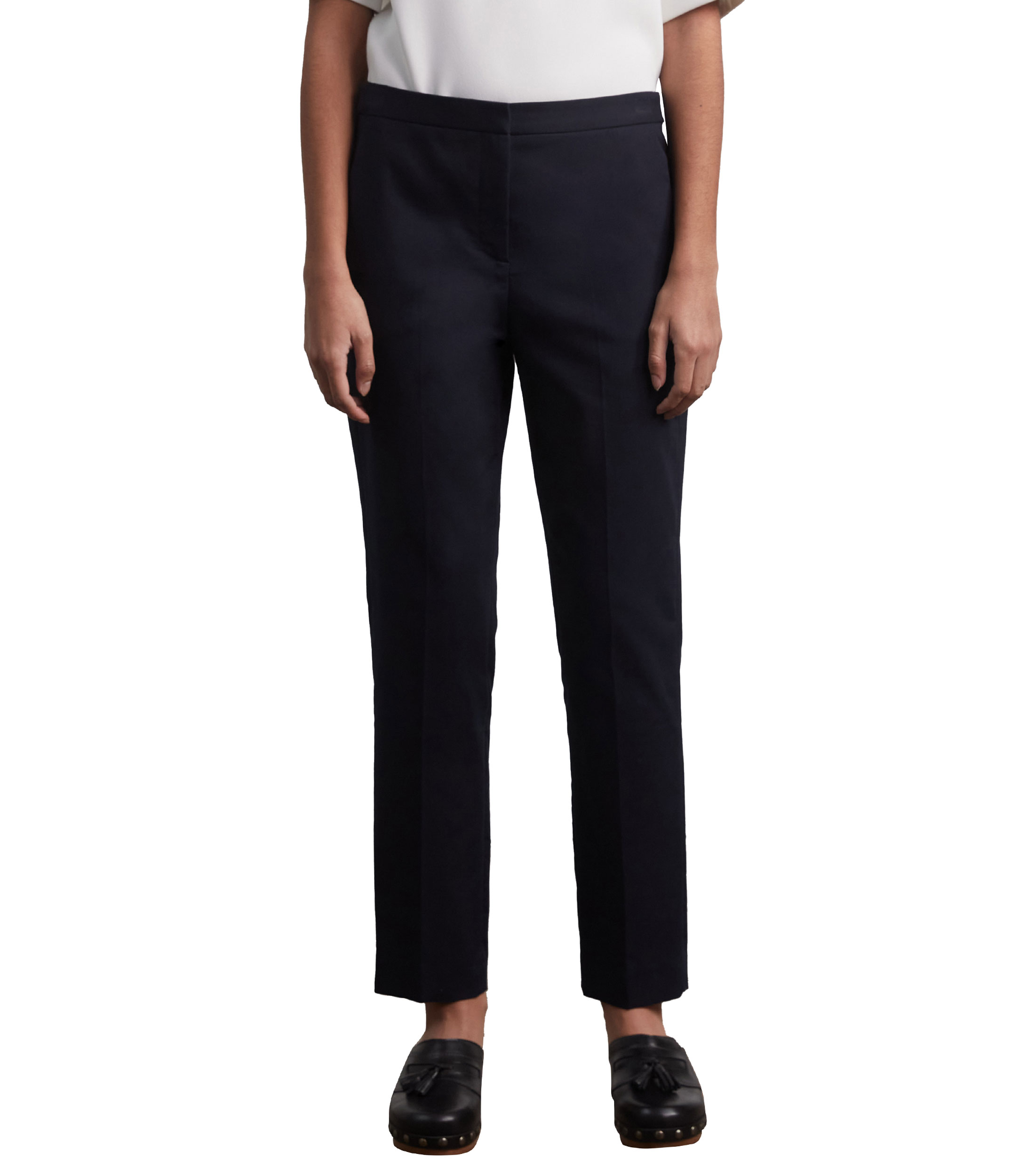 Pantalon Femme Gérard Darel En Laine Vierge - Taille 40 - Coupe Slim Gris - Occasion Très Bon état
